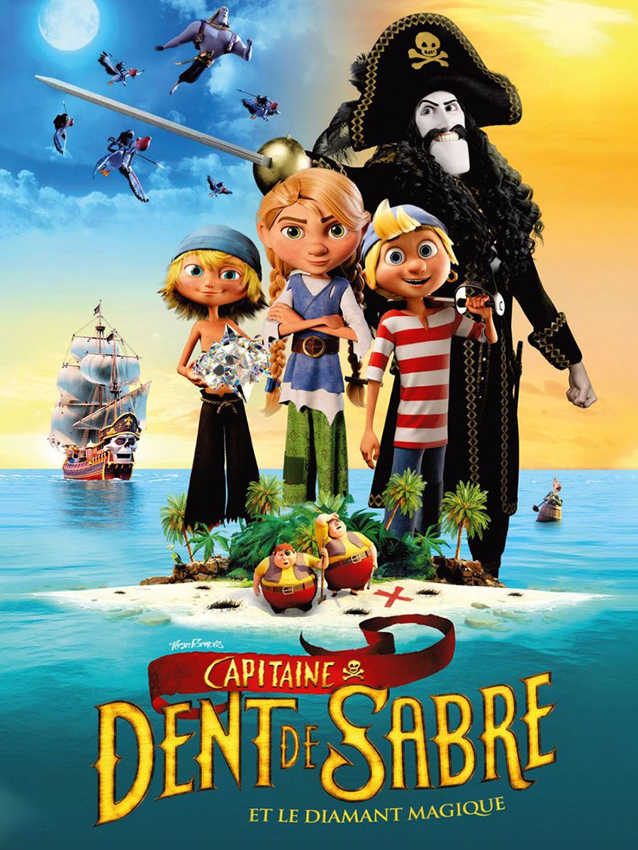 Capitaine Dent de Sabre et le diamant magique - Long-métrage d'animation (2021)