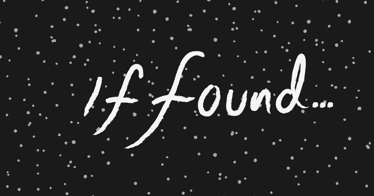 If Found (2020)  - Jeu vidéo