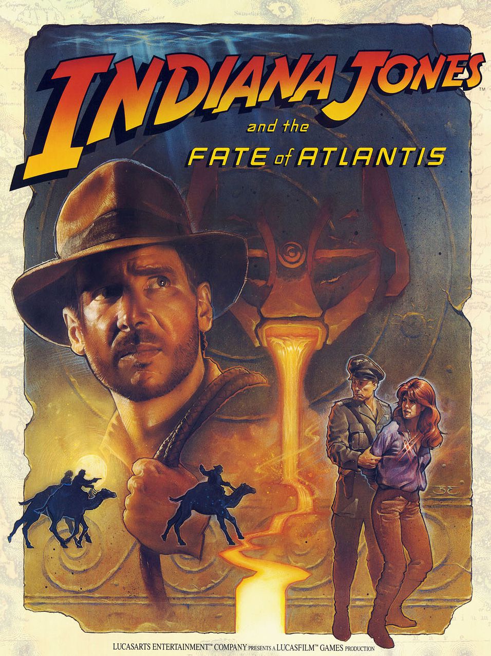 Indiana Jones and the Fate of Atlantis (1992)  - Jeu vidéo